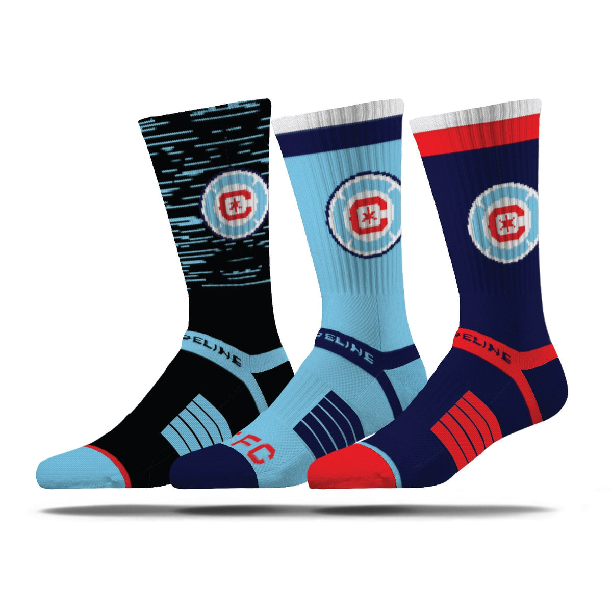 Chicago Fire FC | Premium Knit Crew | MLS 3 Pack-img1