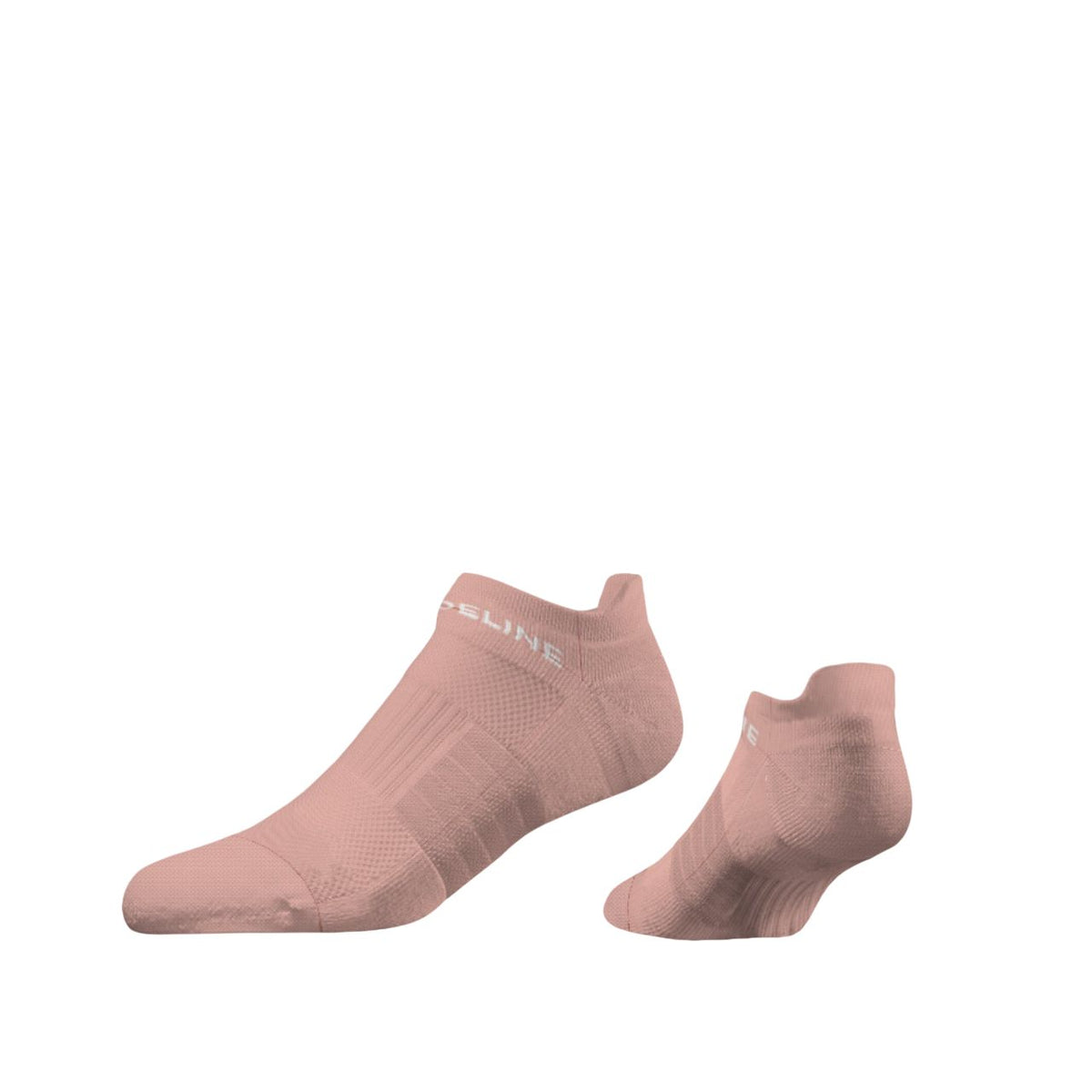Combed Cotton Premium Ankle Socks in soft pink color.