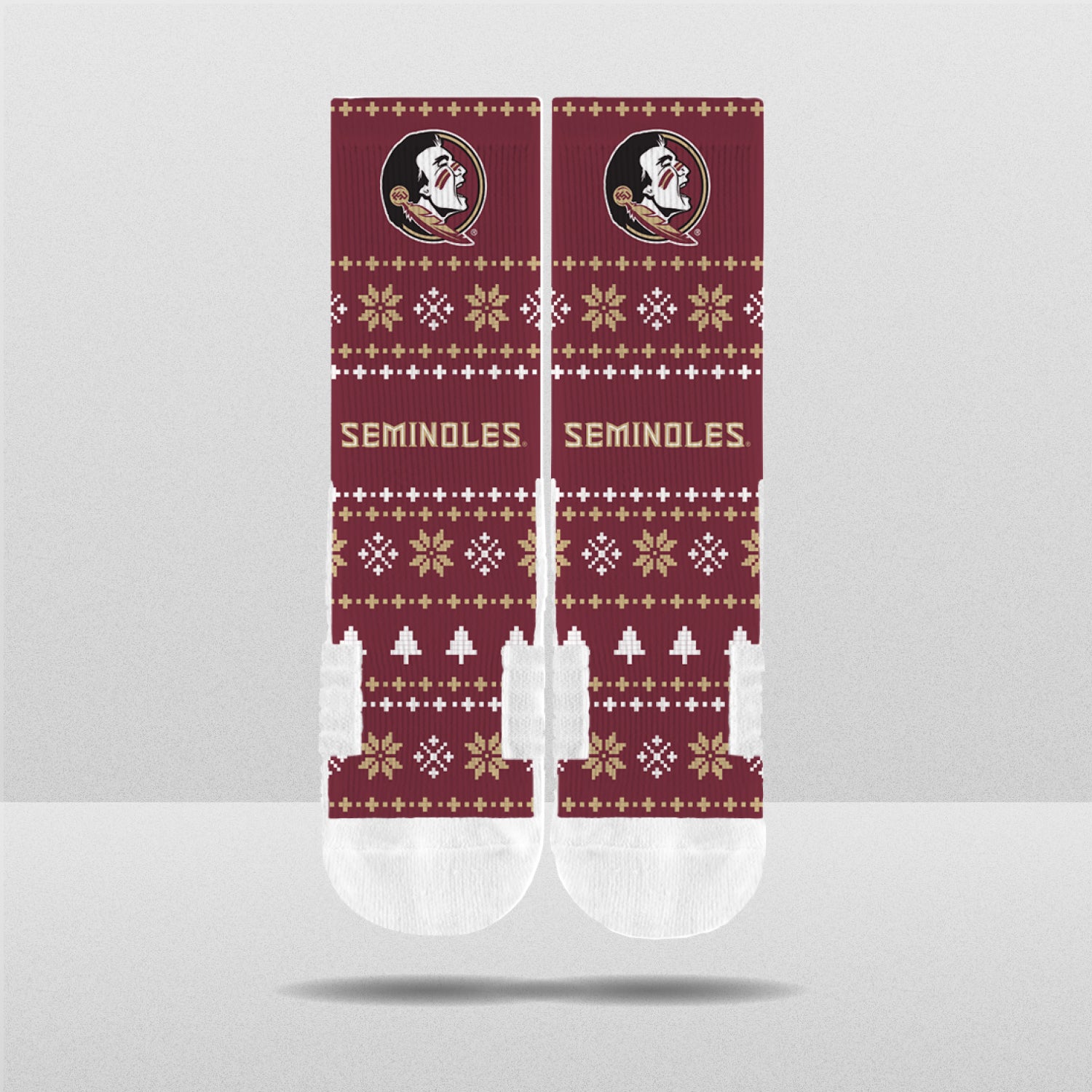 NCAA Winter Holiday Sweater Crews