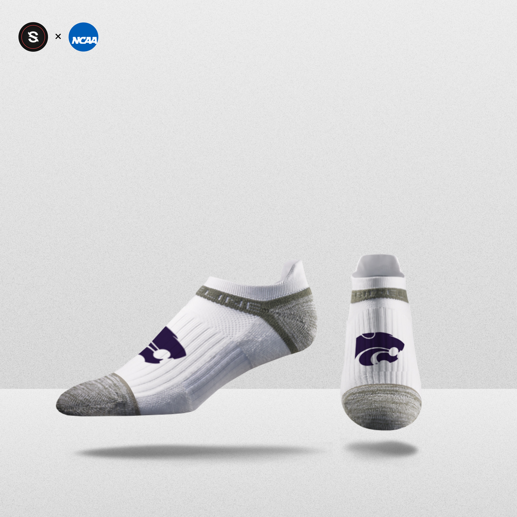 NCAA Logo Ankle Socks