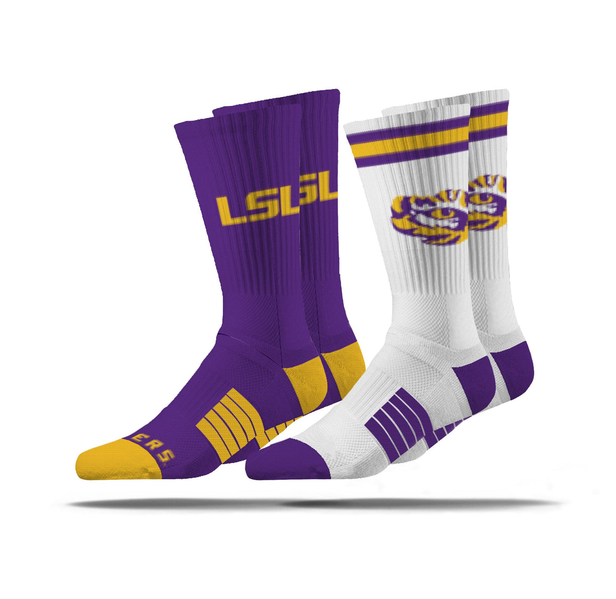 LSU | Premier Knit Crew | NCAA 2 Pack | N02514166ML-img1