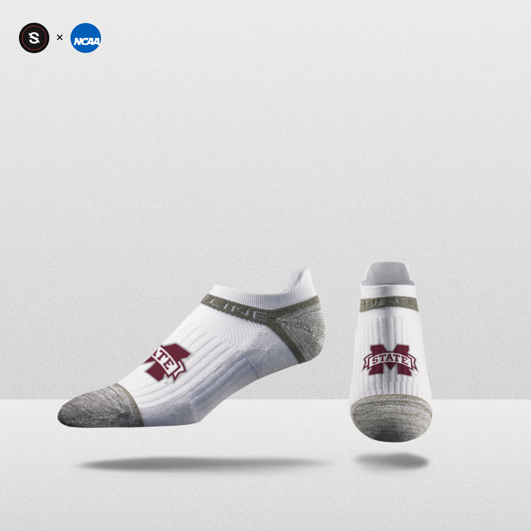 NCAA Logo Ankle Socks