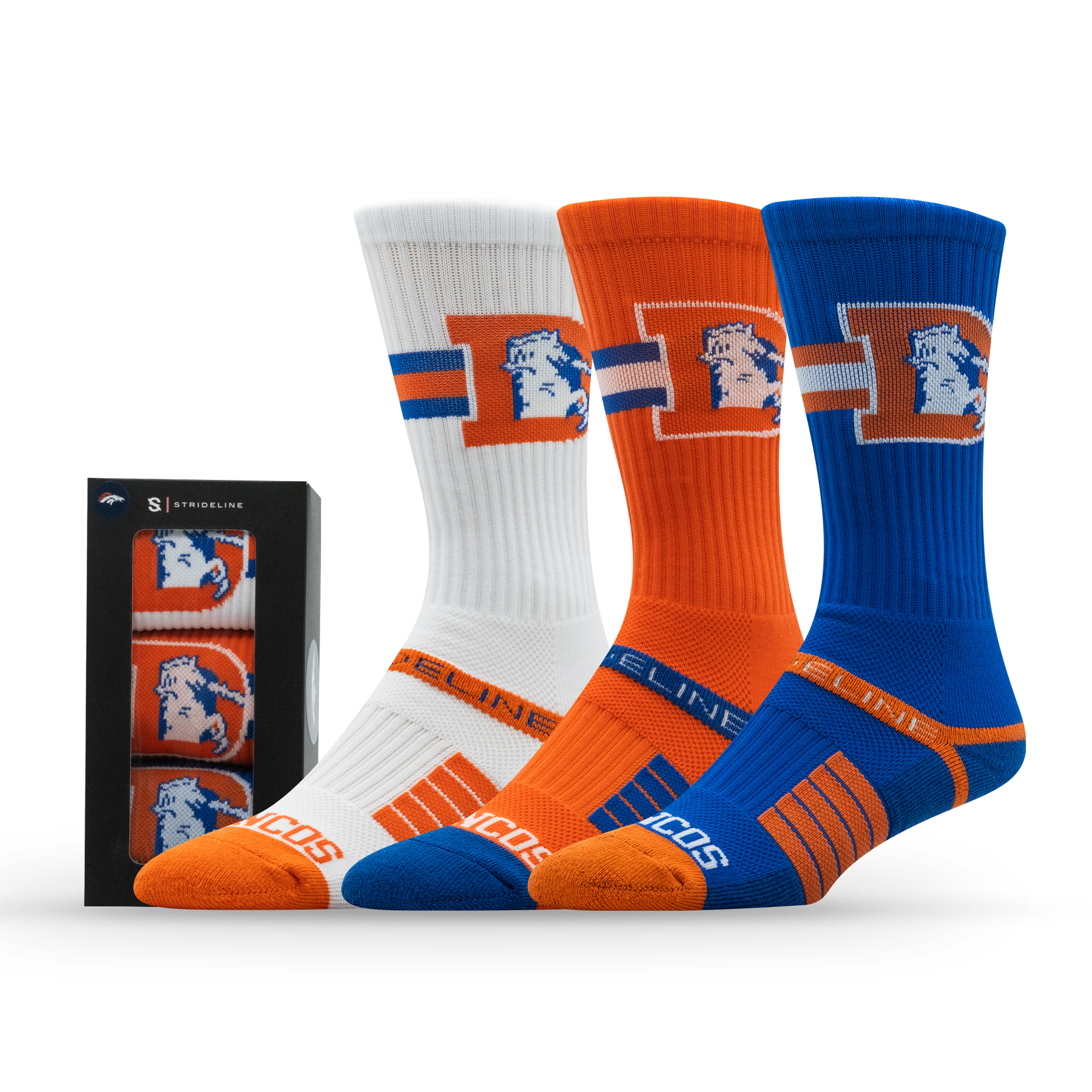 NFL | Premium Knit Crew Retro 3-Pair