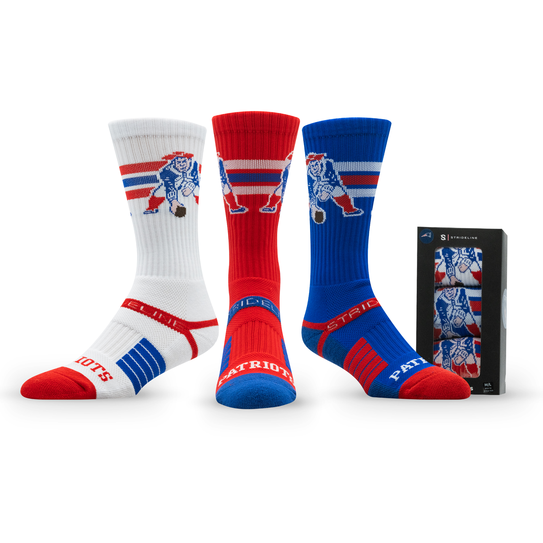 NFL | Premium Knit Crew Retro 3-Pair