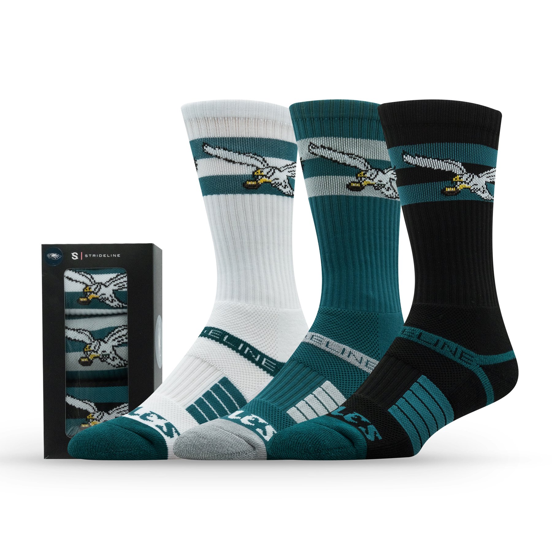 NFL | Premium Knit Crew Retro 3-Pair