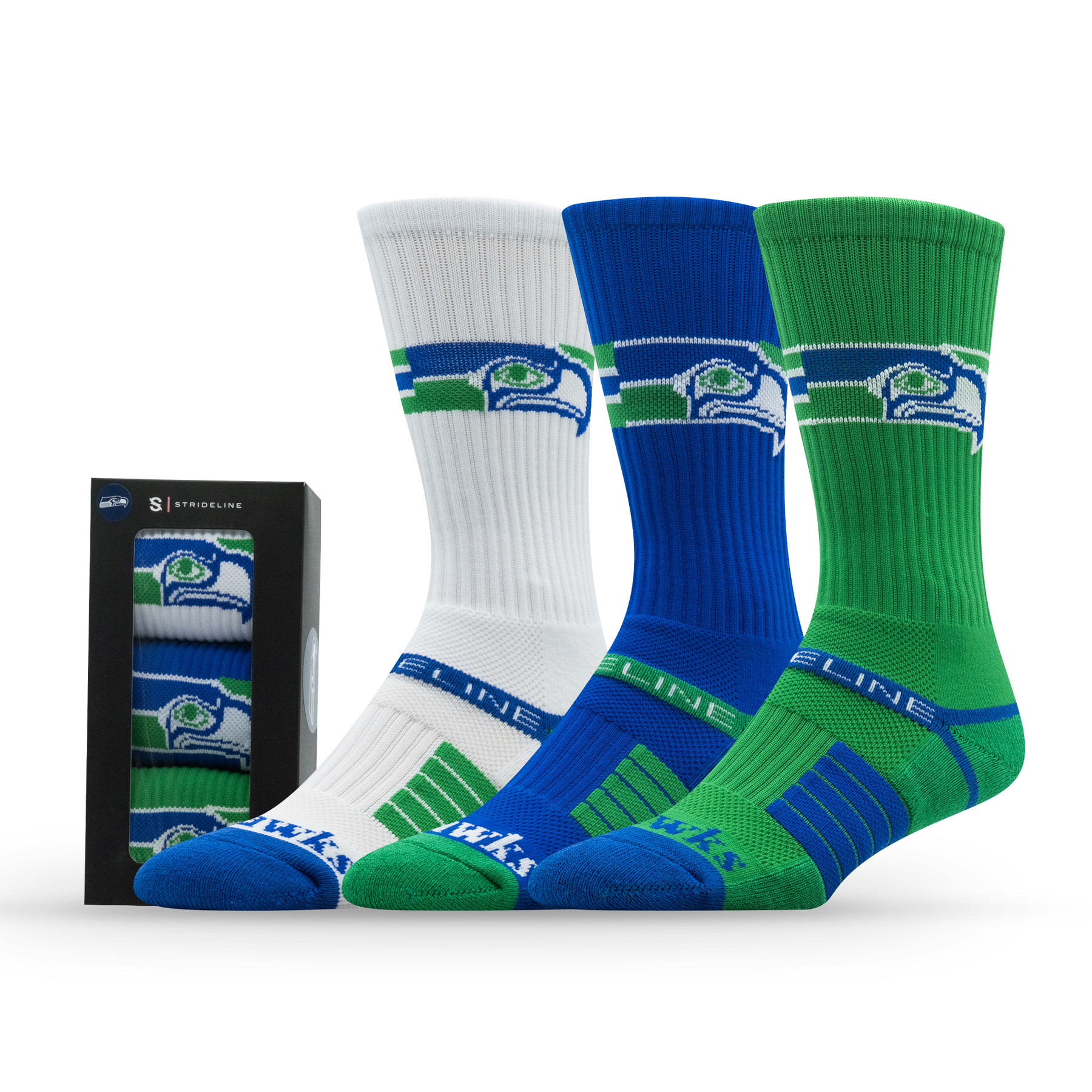 NFL | Premium Knit Crew Retro 3-Pair