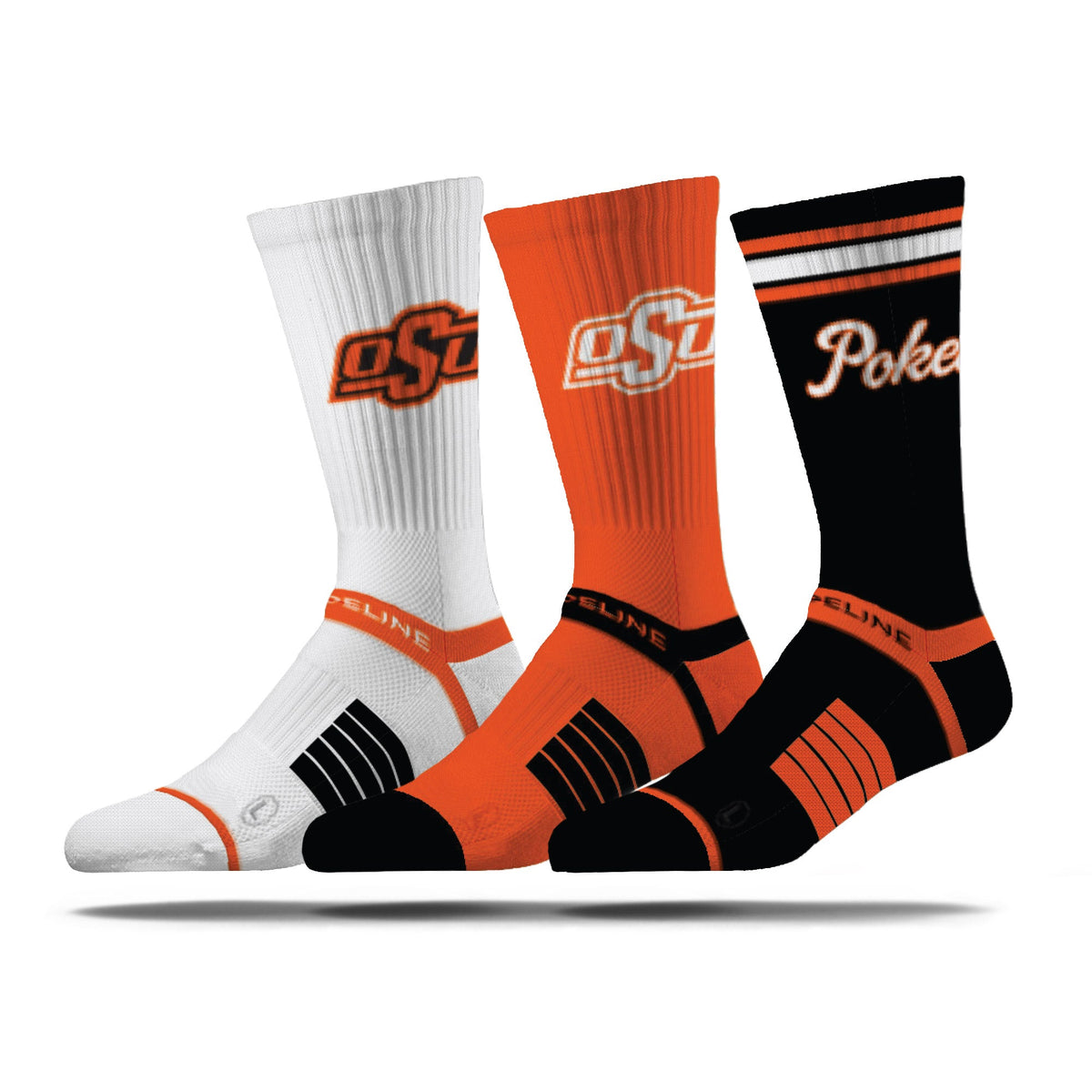 Oklahoma State University | Premium Knit Crew 3 Pack | NCAA 3 Pack G2 | N02505215ML-img1