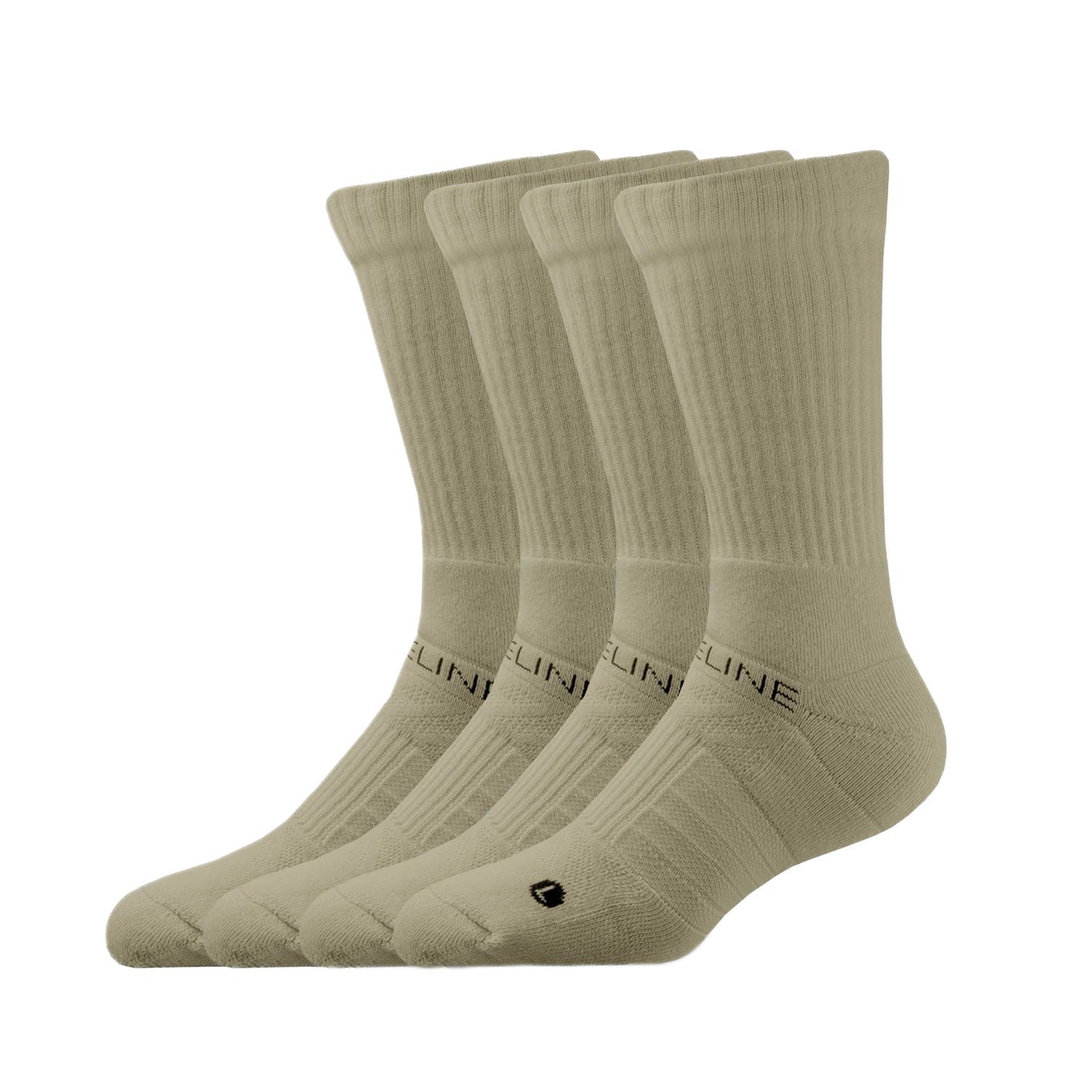Combed Cotton | Premium Crew 4-Pack