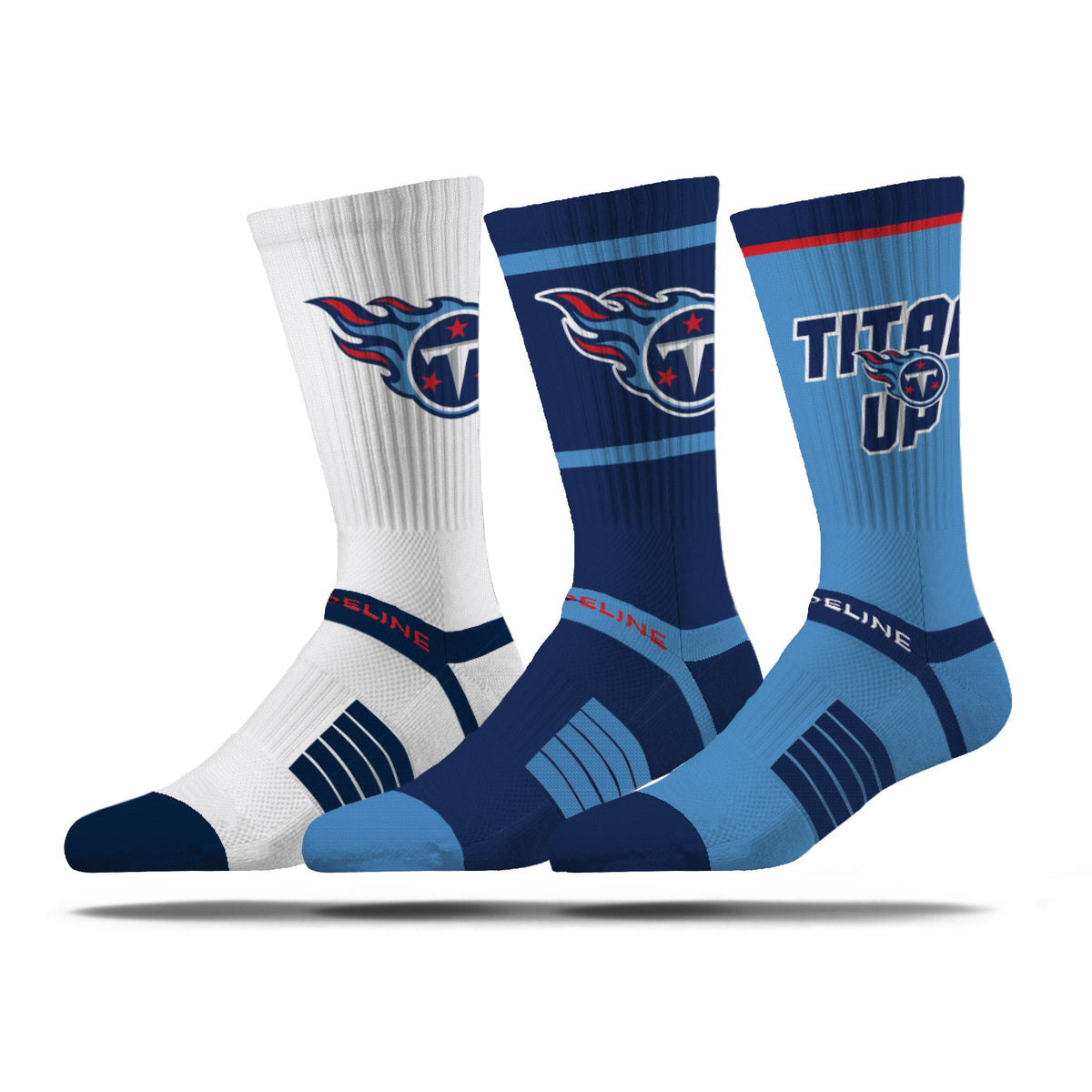 Tennessee Titans | Premium Knit Crew | NFL 3 Pack Box | N02414895ML-img1