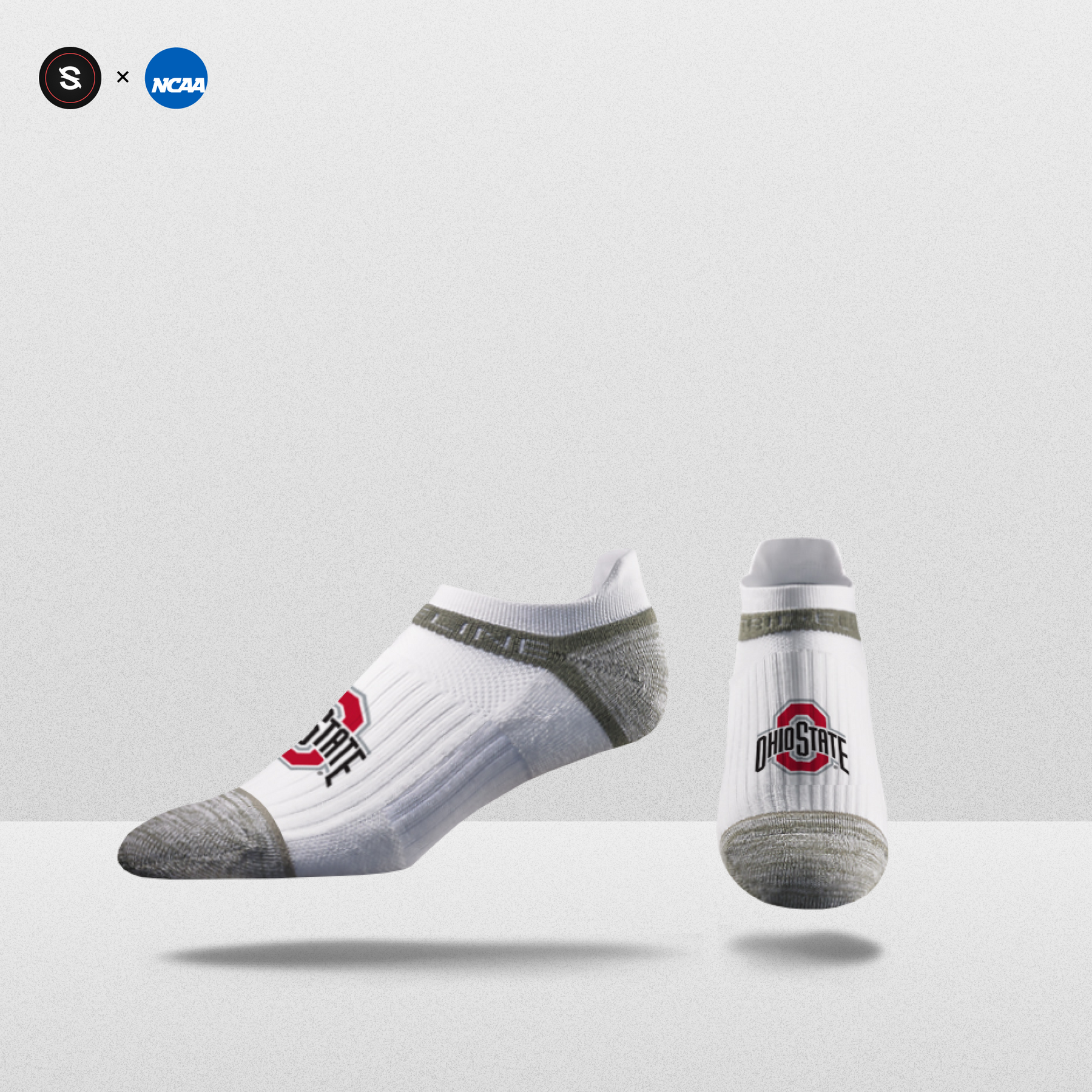 NCAA Logo Ankle Socks