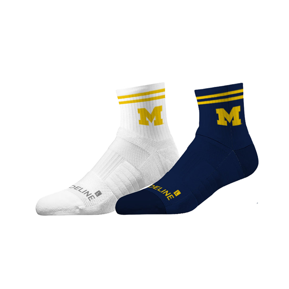 University of Michigan | Half Calf Knit | NCAA 2 Pack | N02626118ML-img1