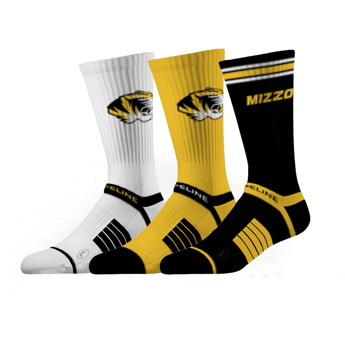 University of Missouri | Premium Knit Crew 3 Pack | NCAA 3 Pack G2 | N02503521ML-img1