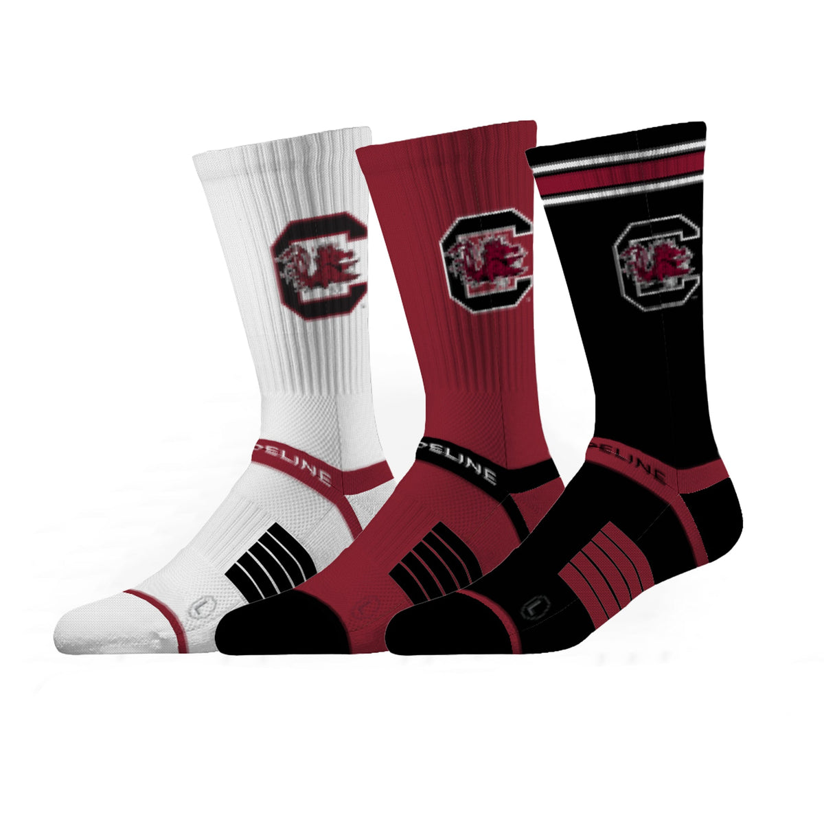 University of South Carolina | Premium Knit Crew 3 Pack | NCAA 3 Pack G2 | N02505561ML-img1