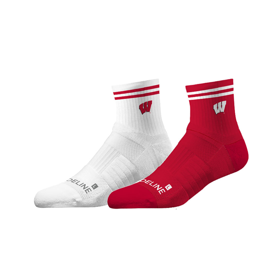 University of Wisconsin | Half Calf Knit | NCAA 2 Pack | N02626829ML-img1