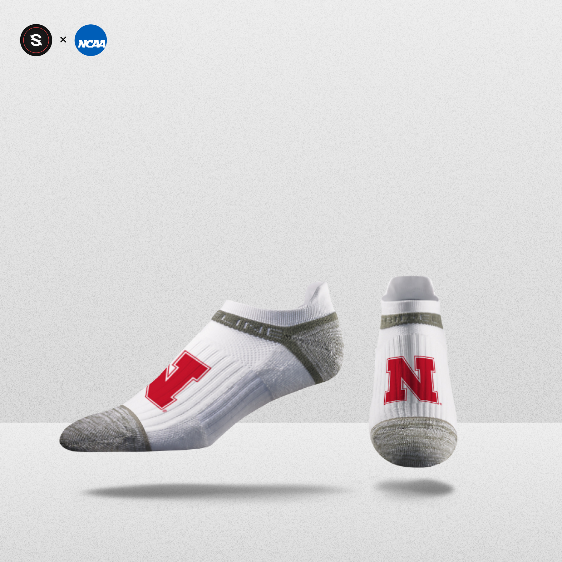 NCAA Logo Ankle Socks