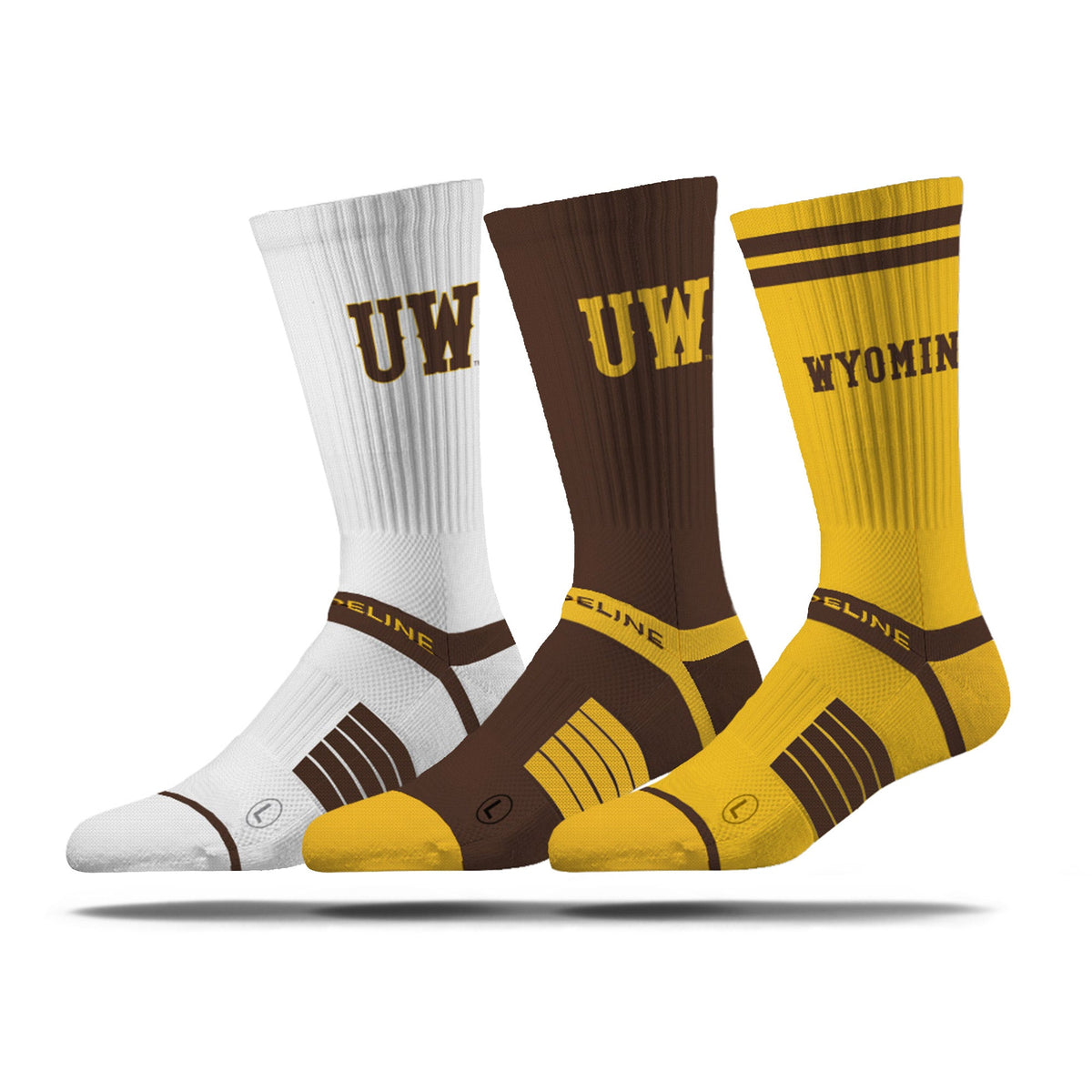 University of Wyoming | Premium Knit Crew 3 Pack | NCAA 3 Pack G2 | N02713421ML-img1
