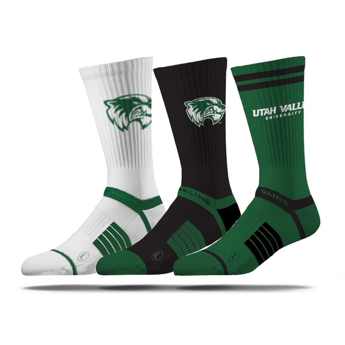 Utah Valley University | Premium Knit Crew 3 Pack | NCAA 3 Pack G2 | N02713525ML-img1