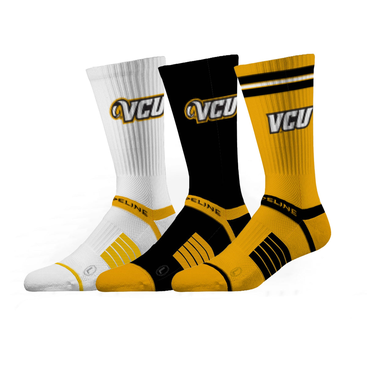 Virginia Commonwealth University | Premium Knit Crew 3 Pack | NCAA 3 Pack G2 | N02506776ML-img1