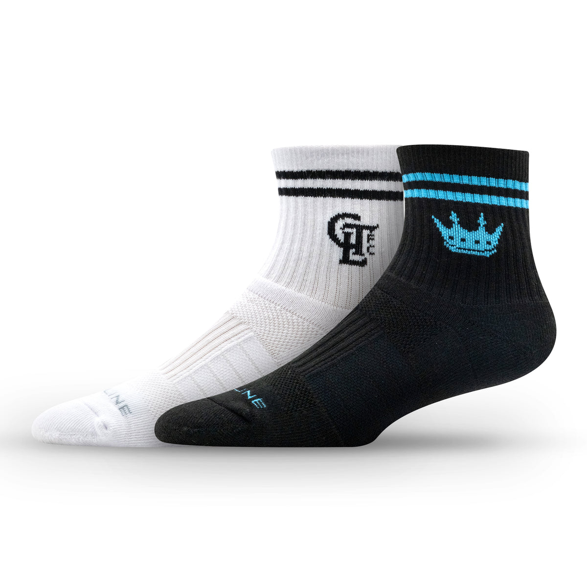 Charlotte FC MLS Half Calf Knit Socks 2-Pack