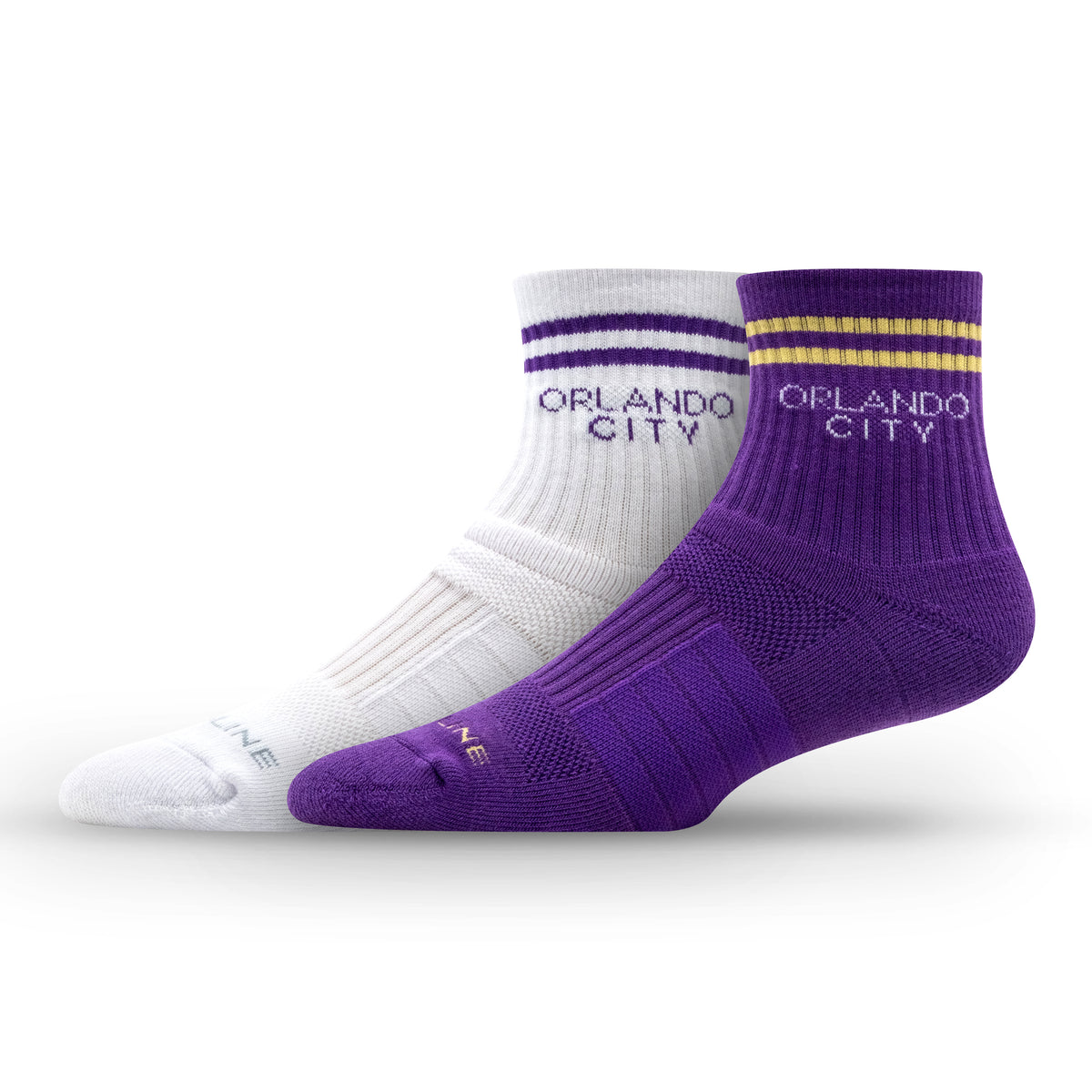 Orlando City SC MLS Half Calf Knit Socks 2-Pack