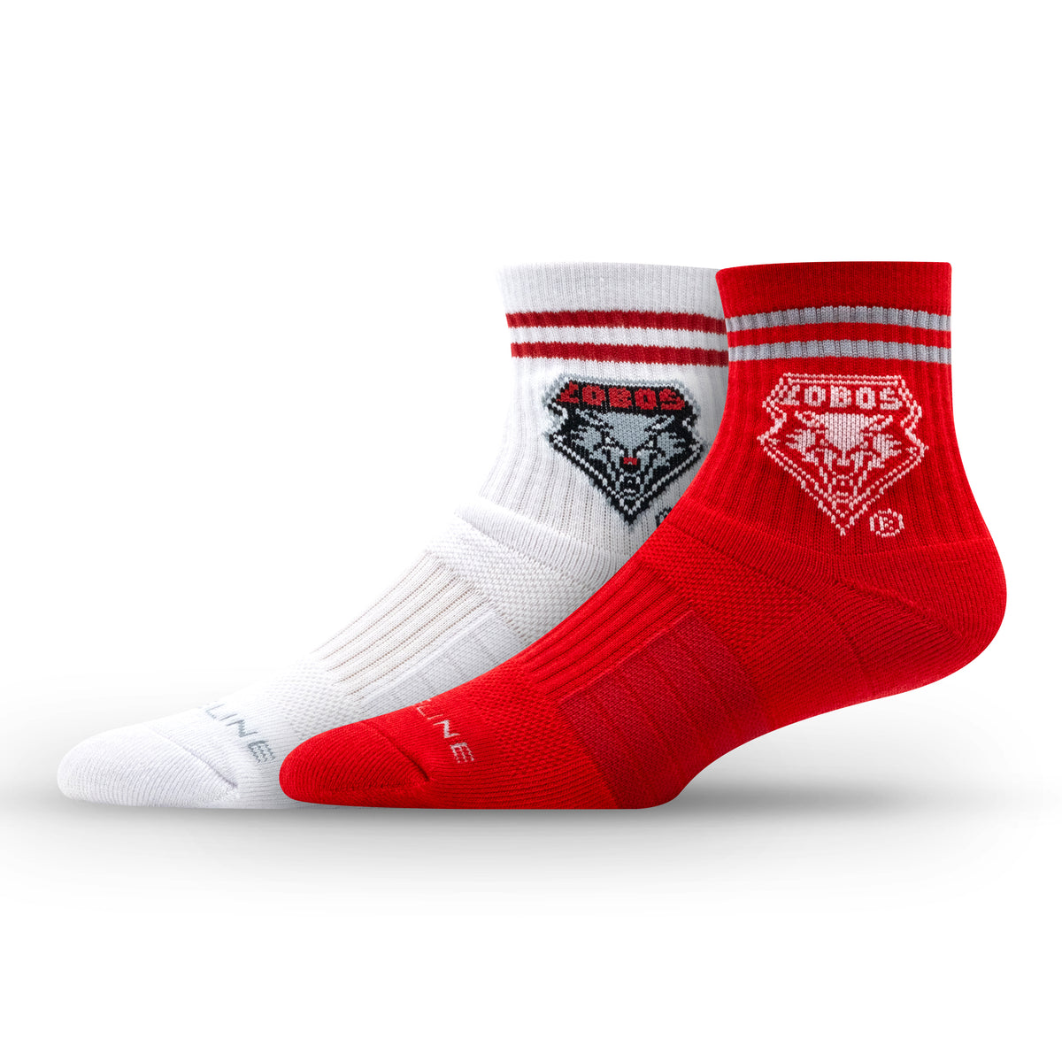 The University of New Mexico NCAA Half Calf Knit Socks 2-Pack