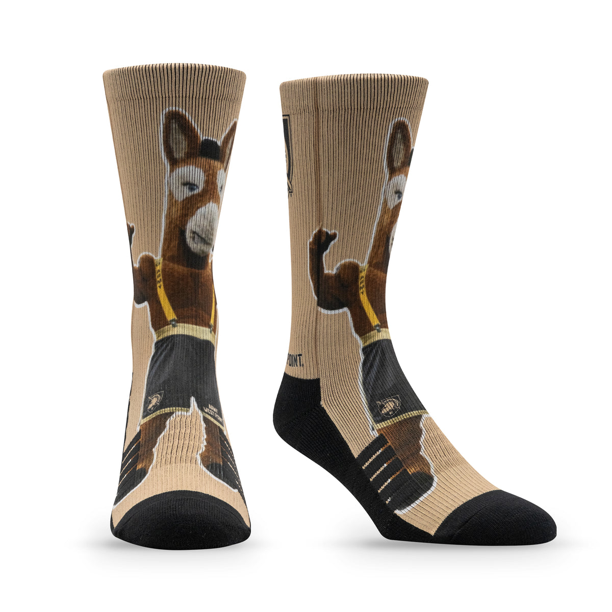 United States Military Academy: alternate view of the NCAA Mascot Premium Sublimated Socks
