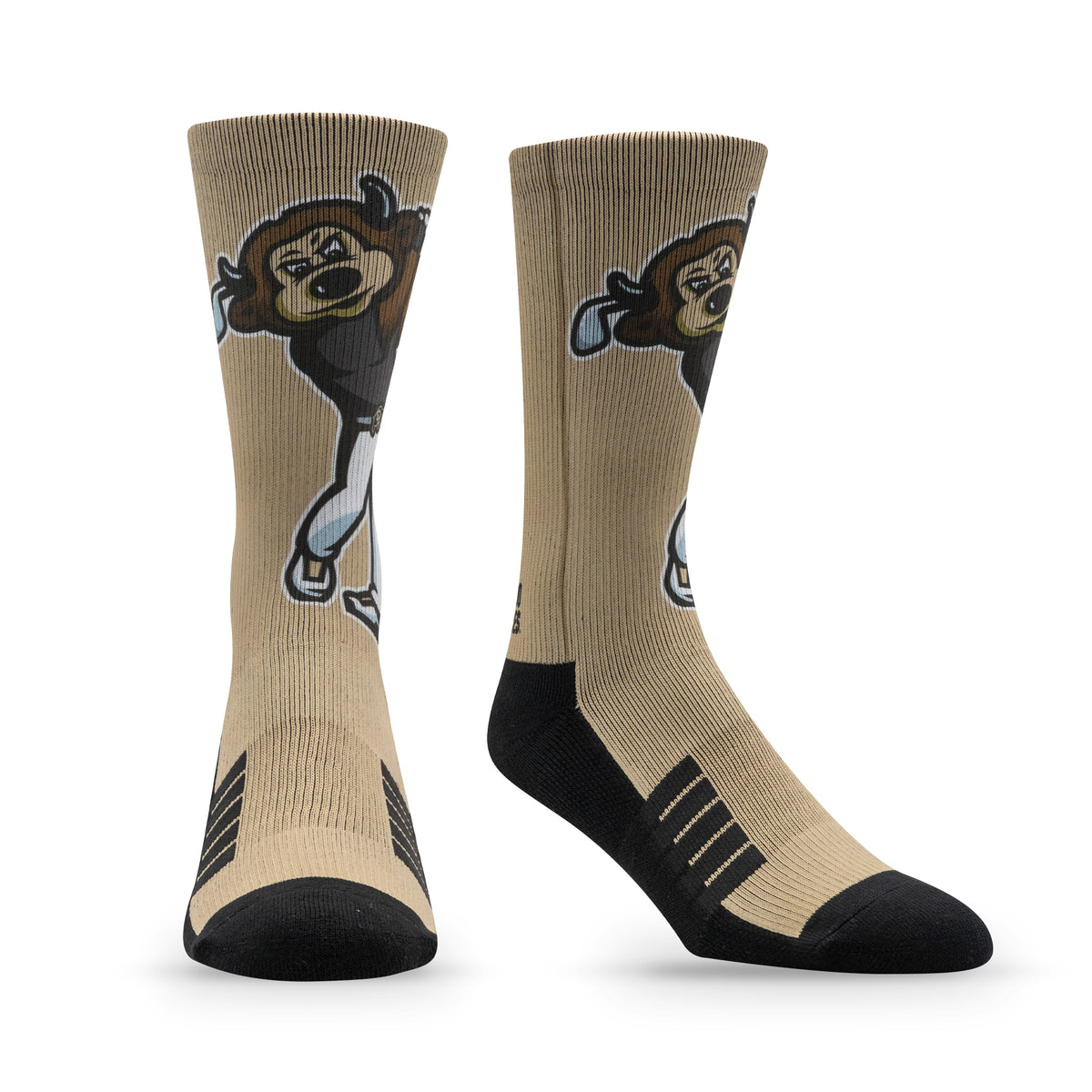 University of Colorado: alternate view of the NCAA Mascot Premium Sublimated Socks