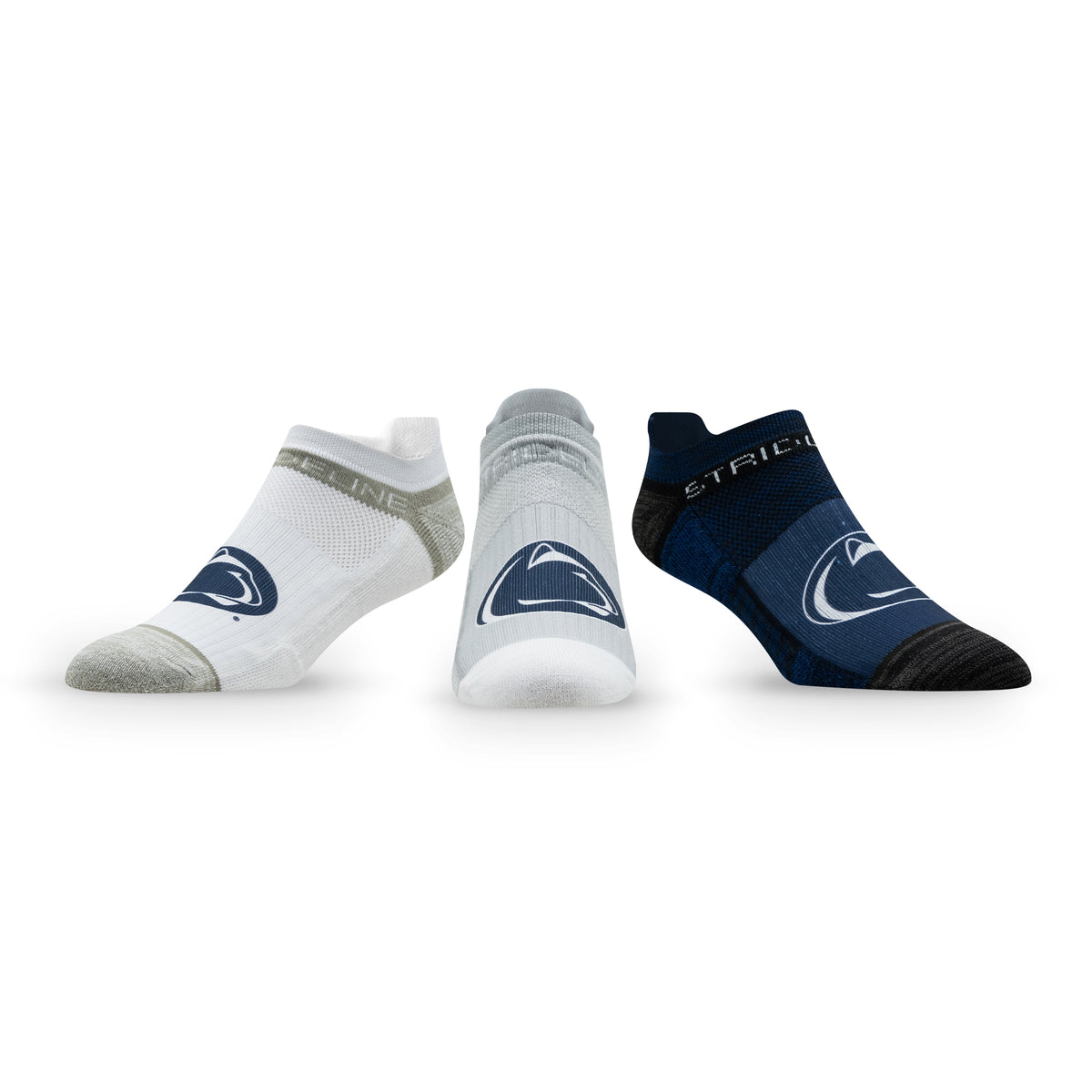 Penn State: alternate view of the NCAA Premium Low Socks 3-Pack