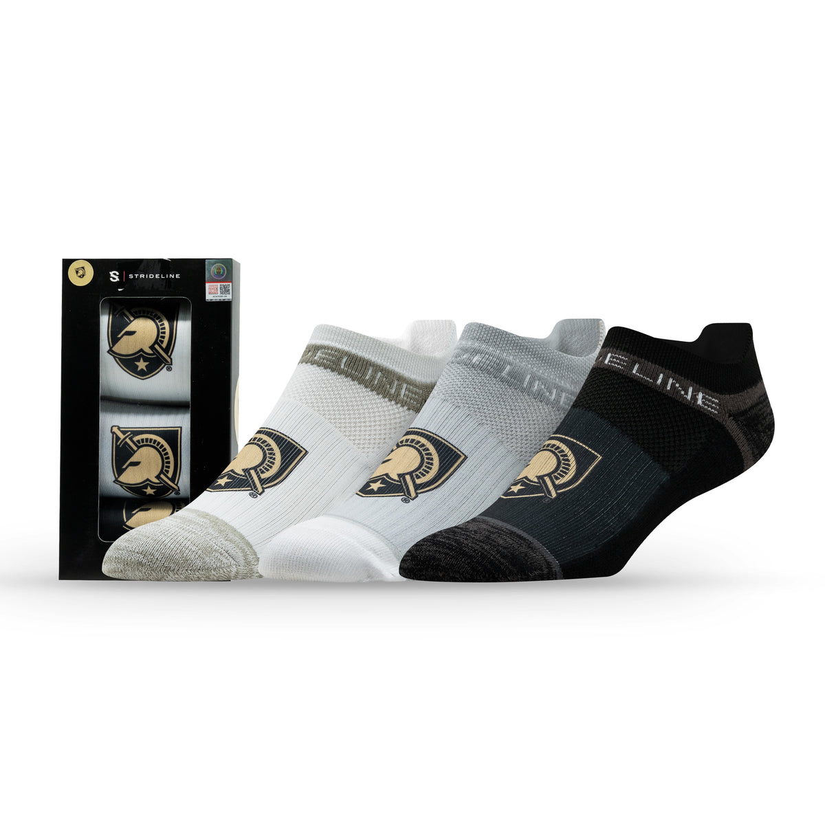 United States Military Academy NCAA Premium Low Socks 3-Pack