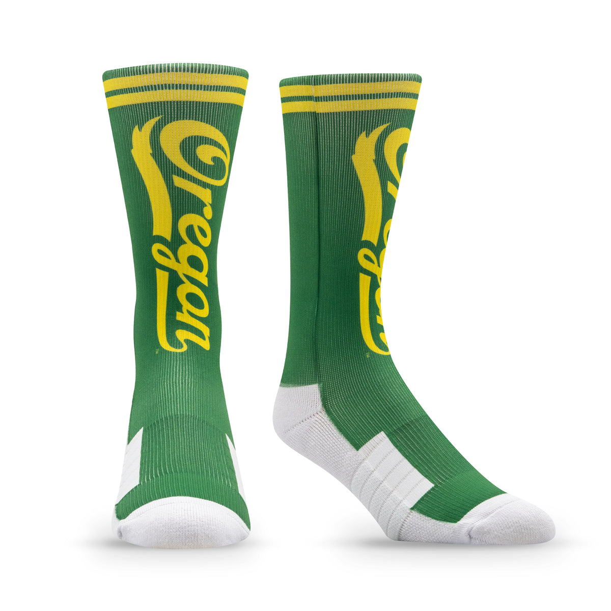 University of Oregon: alternate view of the NCAA Script Premium Sublimated Socks