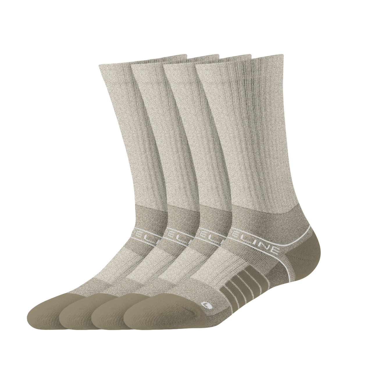 Combed Cotton | Premium Crew 4-Pack