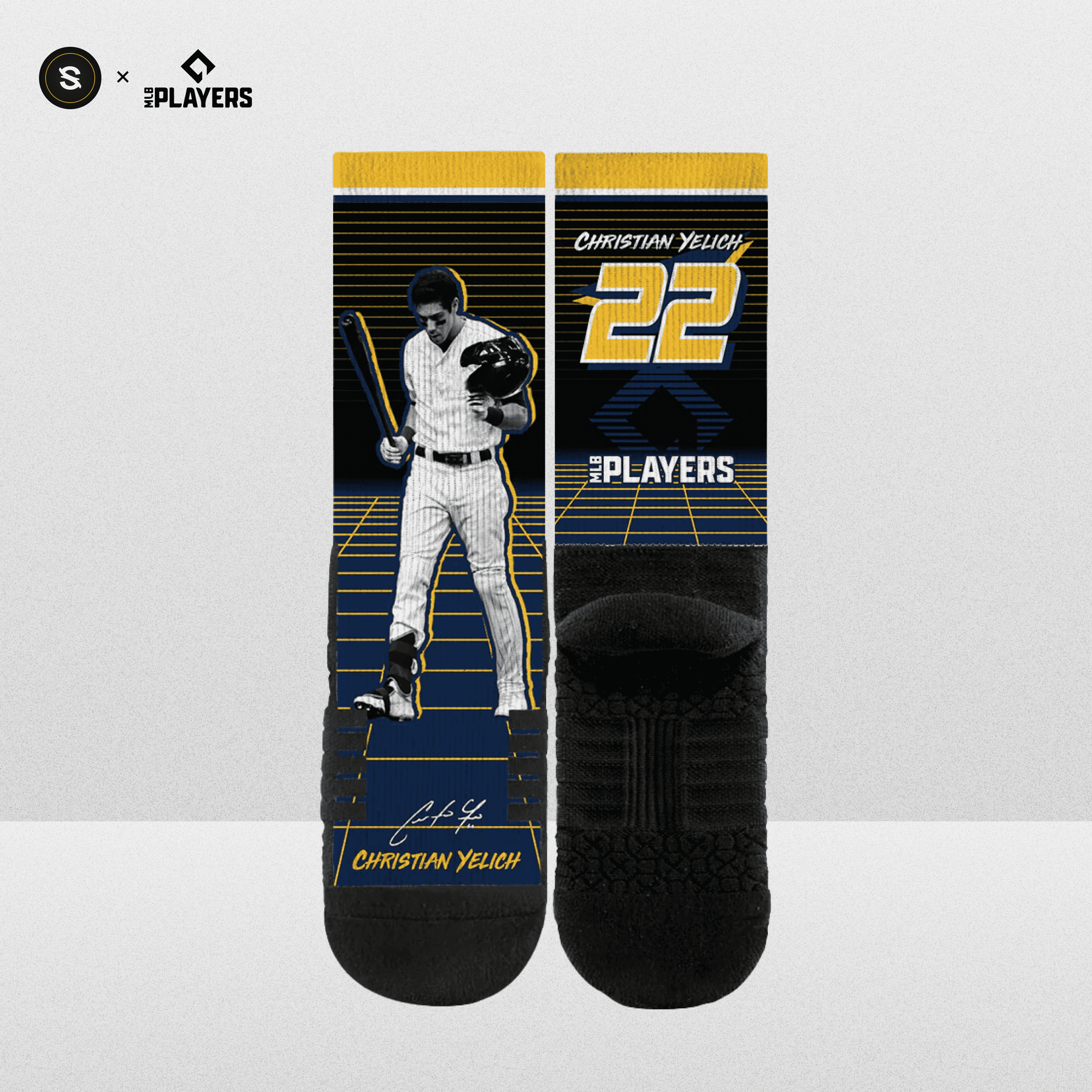 MLBPA Premium Crew Sock ('23 Synthwave)