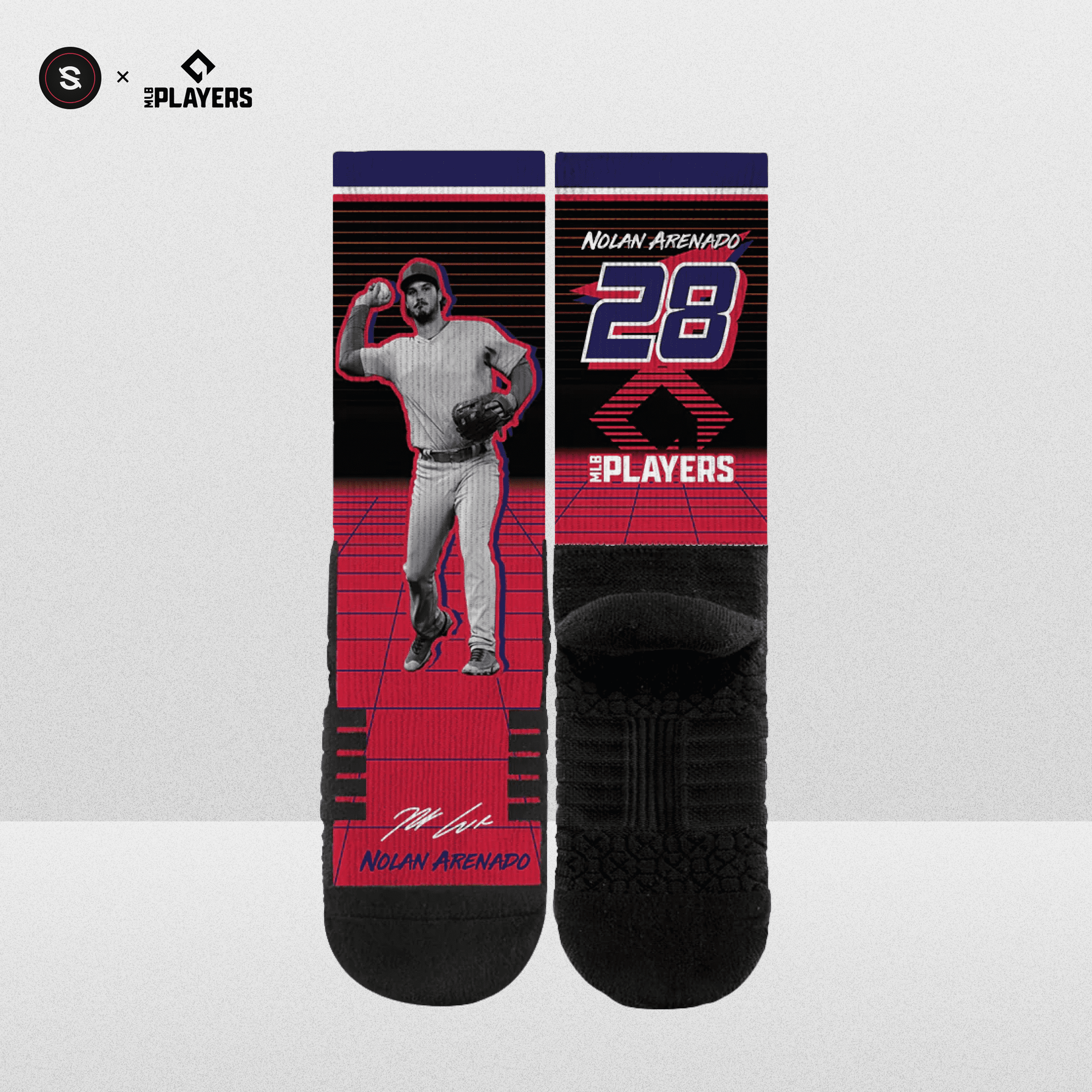 MLBPA Premium Crew Sock ('23 Synthwave)