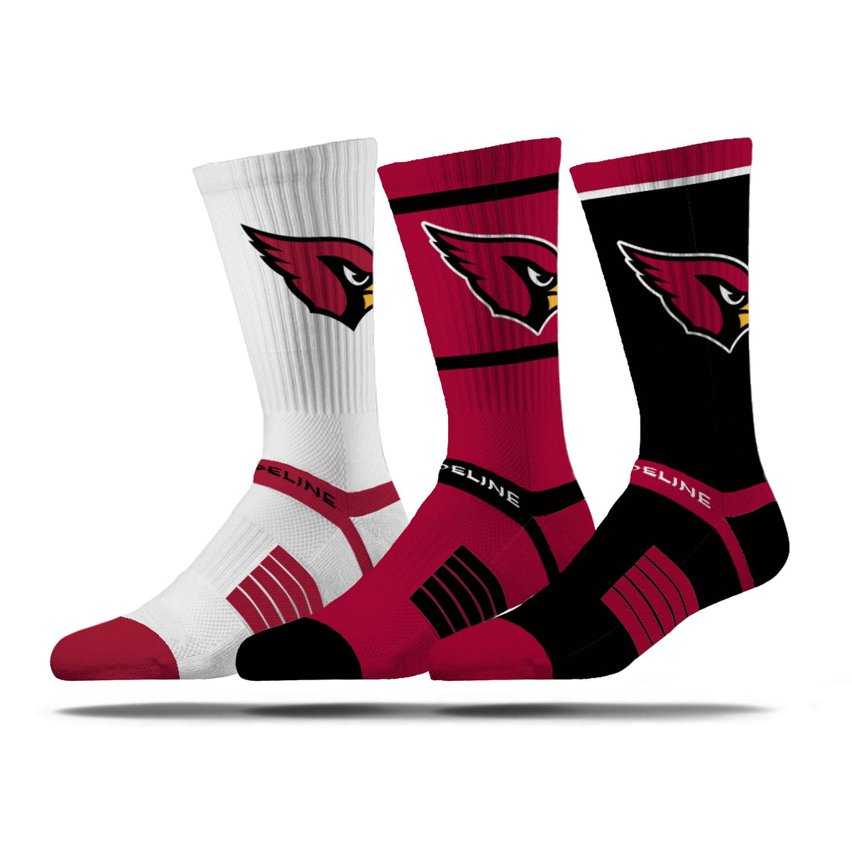 Arizona Cardinals | Premium Knit Crew | NFL 3 Pack Box | N02413365ML-img1