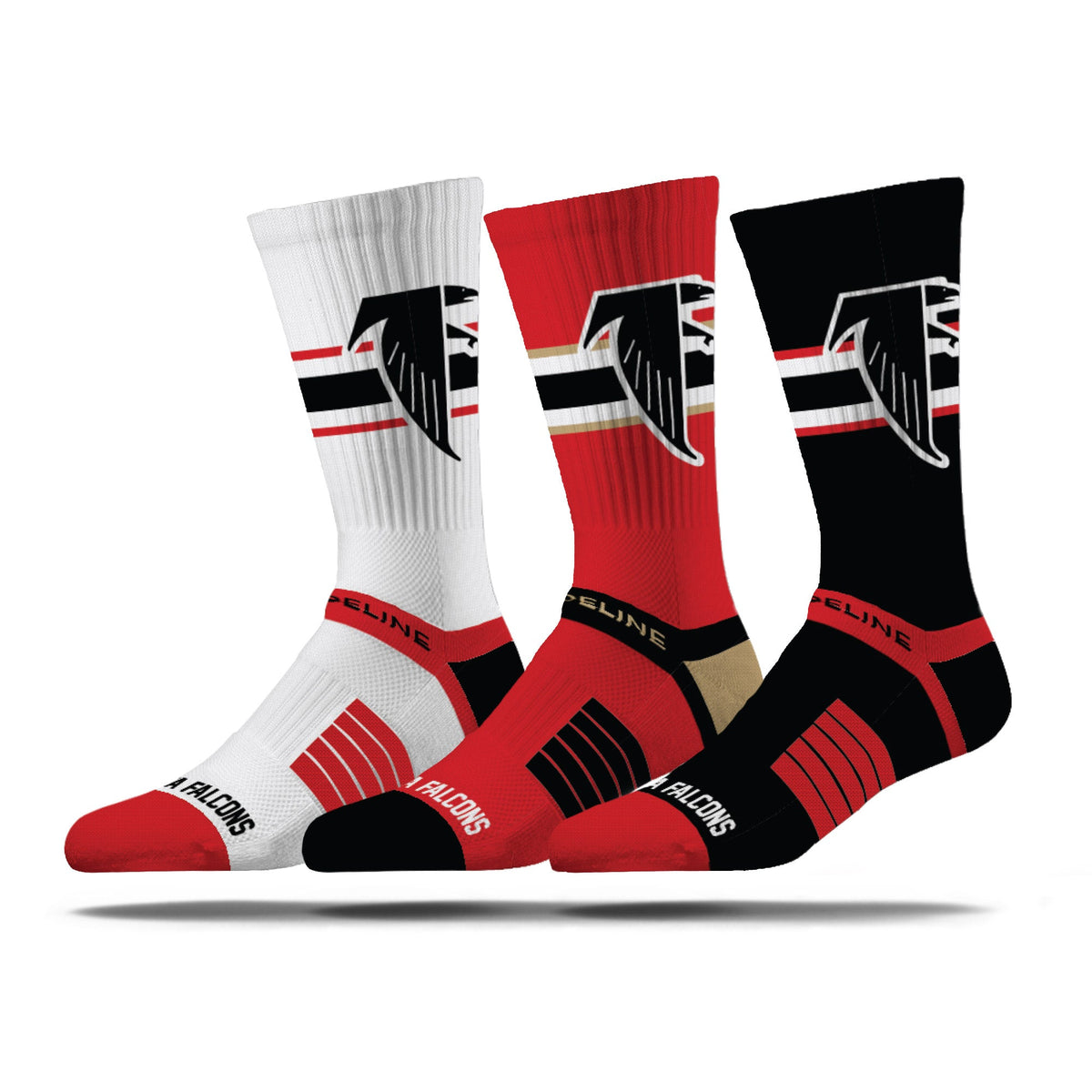 Atlanta Falcons | Premium Knit Crew | NFL Retro 3 Pack | N02657005ML-img1