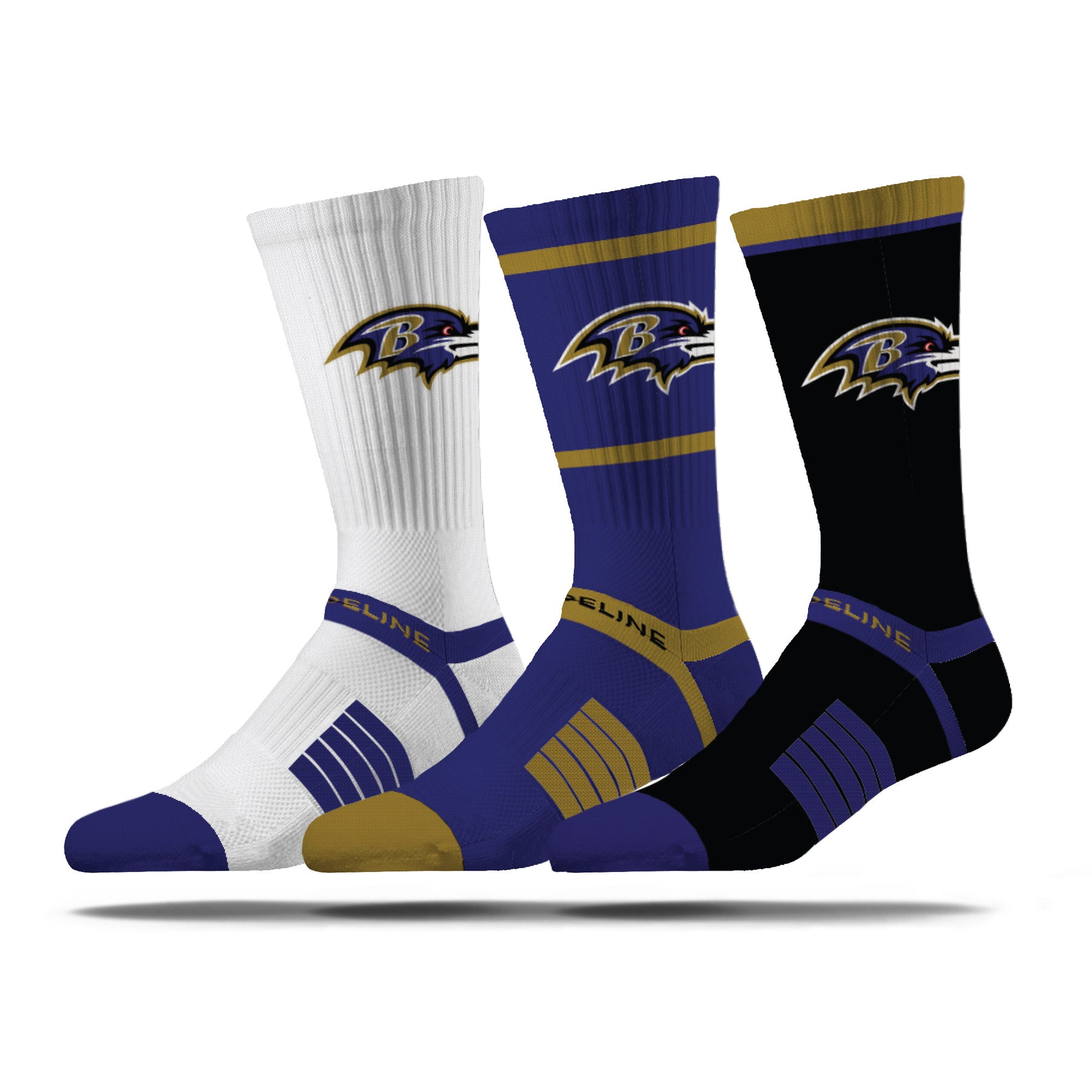 NFL 3 Pack | NFL Box | Premium Crew Knit