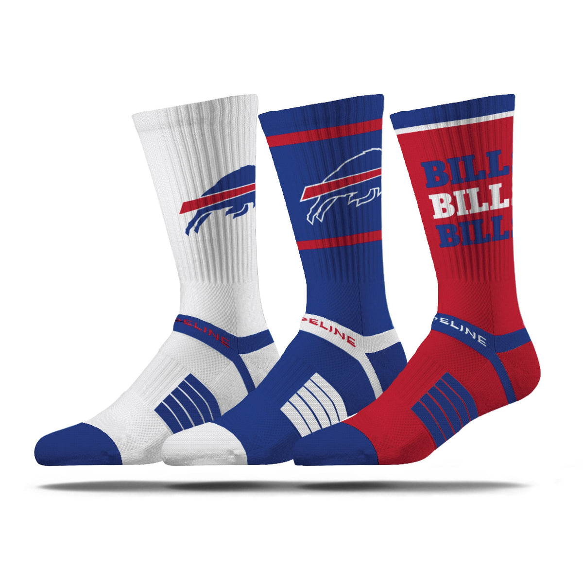 Buffalo Bills | Premium Knit Crew | NFL 3 Pack Box | N02413369ML-img1
