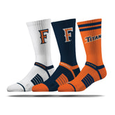 California State University, Fullerton | Premium Knit Crew 3 Pack | NCAA 3 Pack G2 | N02500012ML-img1