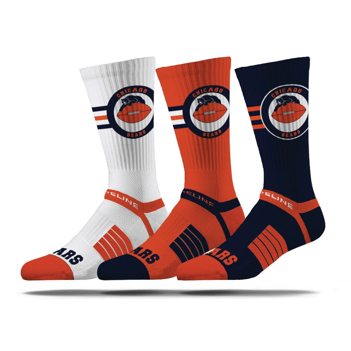 Chicago Bears | Premium Knit Crew | NFL Retro 3 Pack | N02650494ML-img1