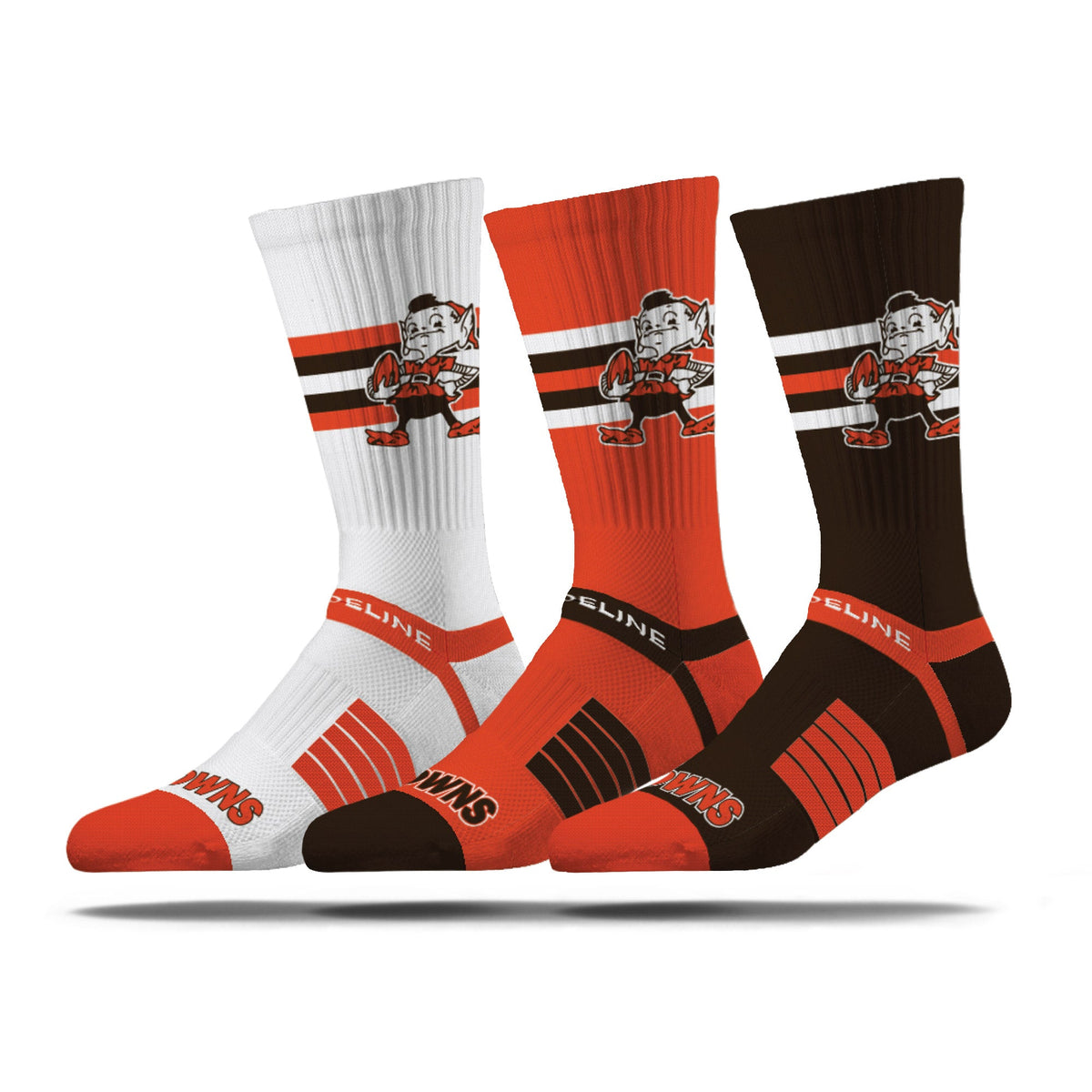 Cleveland Browns | Premium Knit Crew | NFL Retro 3 Pack | N02650498ML-img1