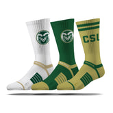 Colorado State University | Premium Knit Crew 3 Pack | NCAA 3 Pack G2 | N02503004ML-img1