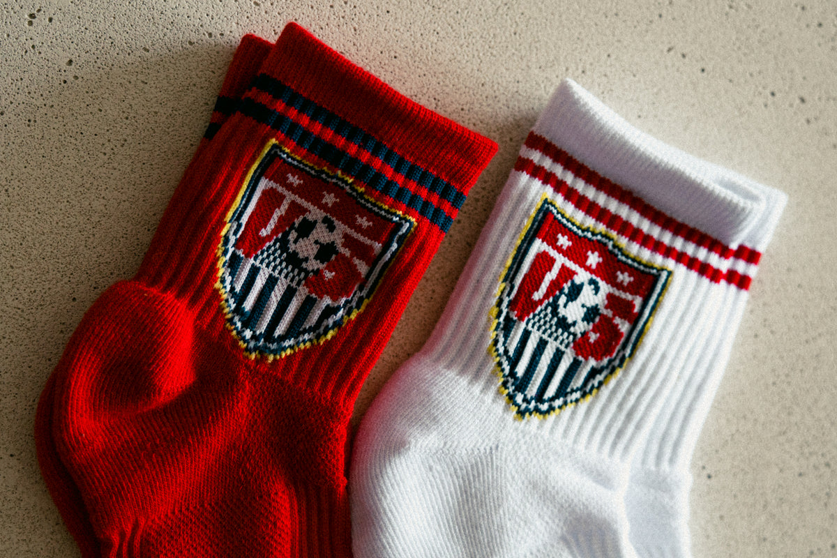 US Soccer | Half Calf Knit Retro 2 Packs