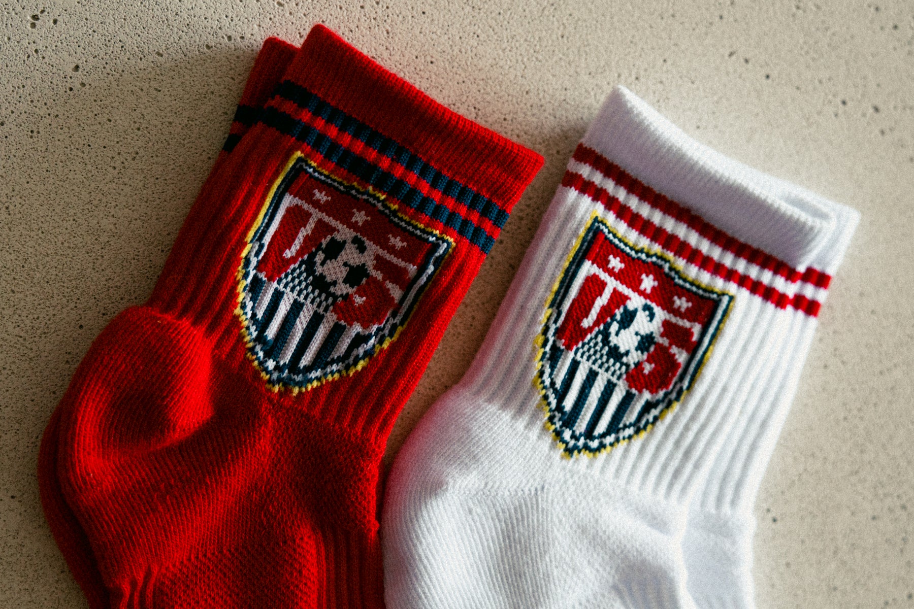 US Soccer | Half Calf Knit Retro 2 Packs