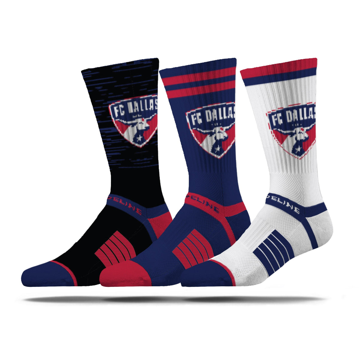 FC Dallas | Premium Knit Crew | MLS 3 Pack-img1