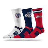 Gonzaga University | Premium Knit Crew 3 Pack | NCAA 3 Pack G2 | N02501950ML-img1