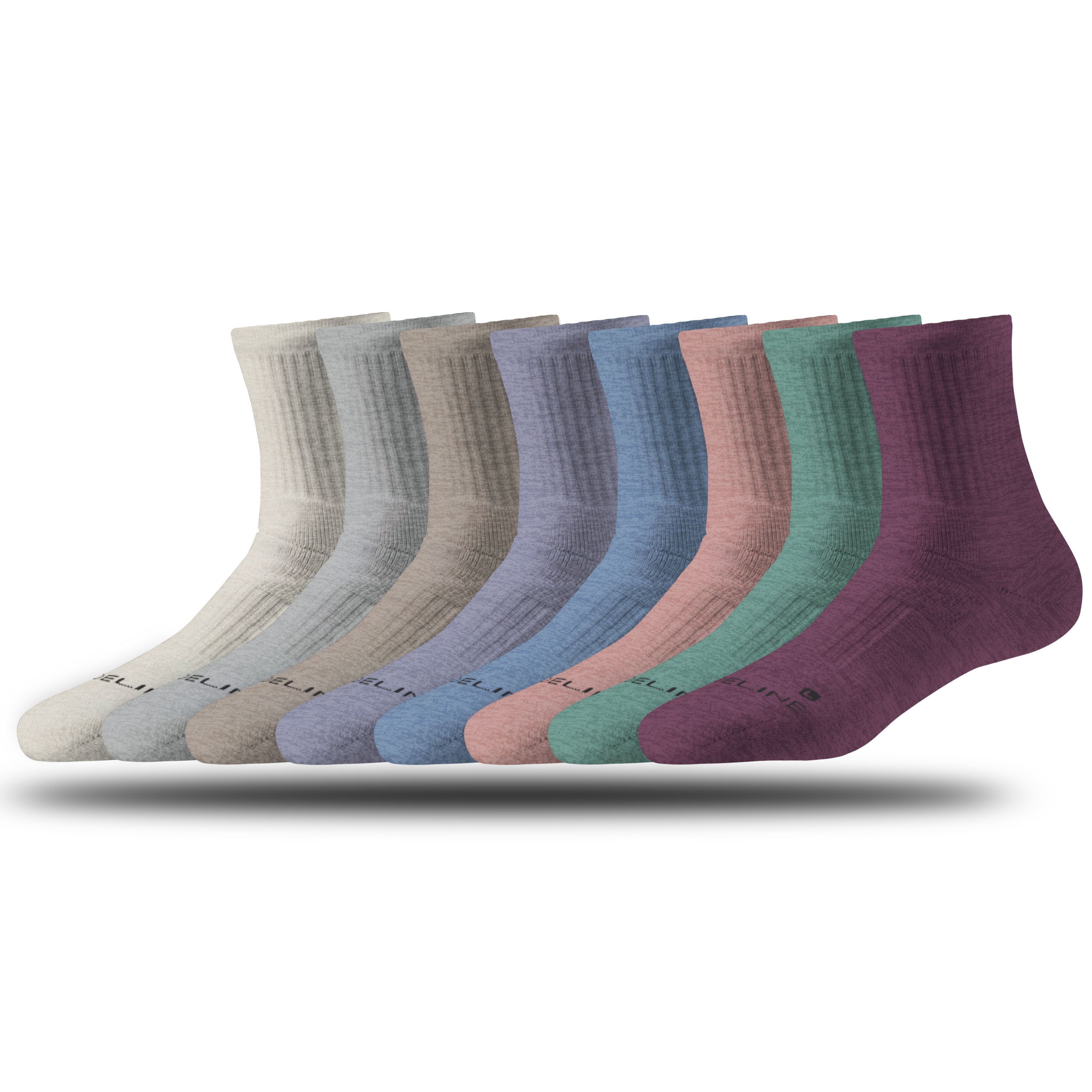 8-Pack of Half Calf Socks