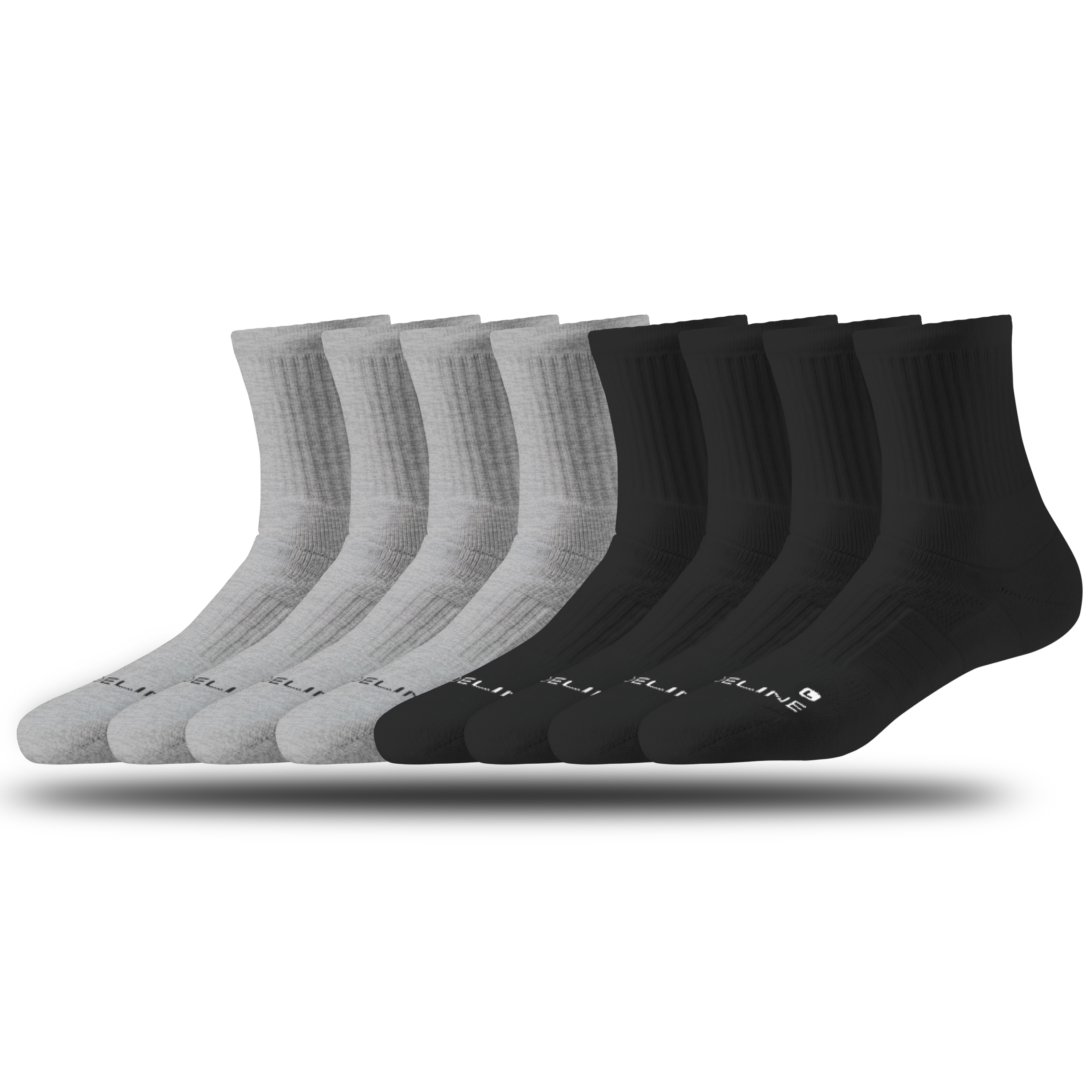 8-Pack of Half Calf Socks