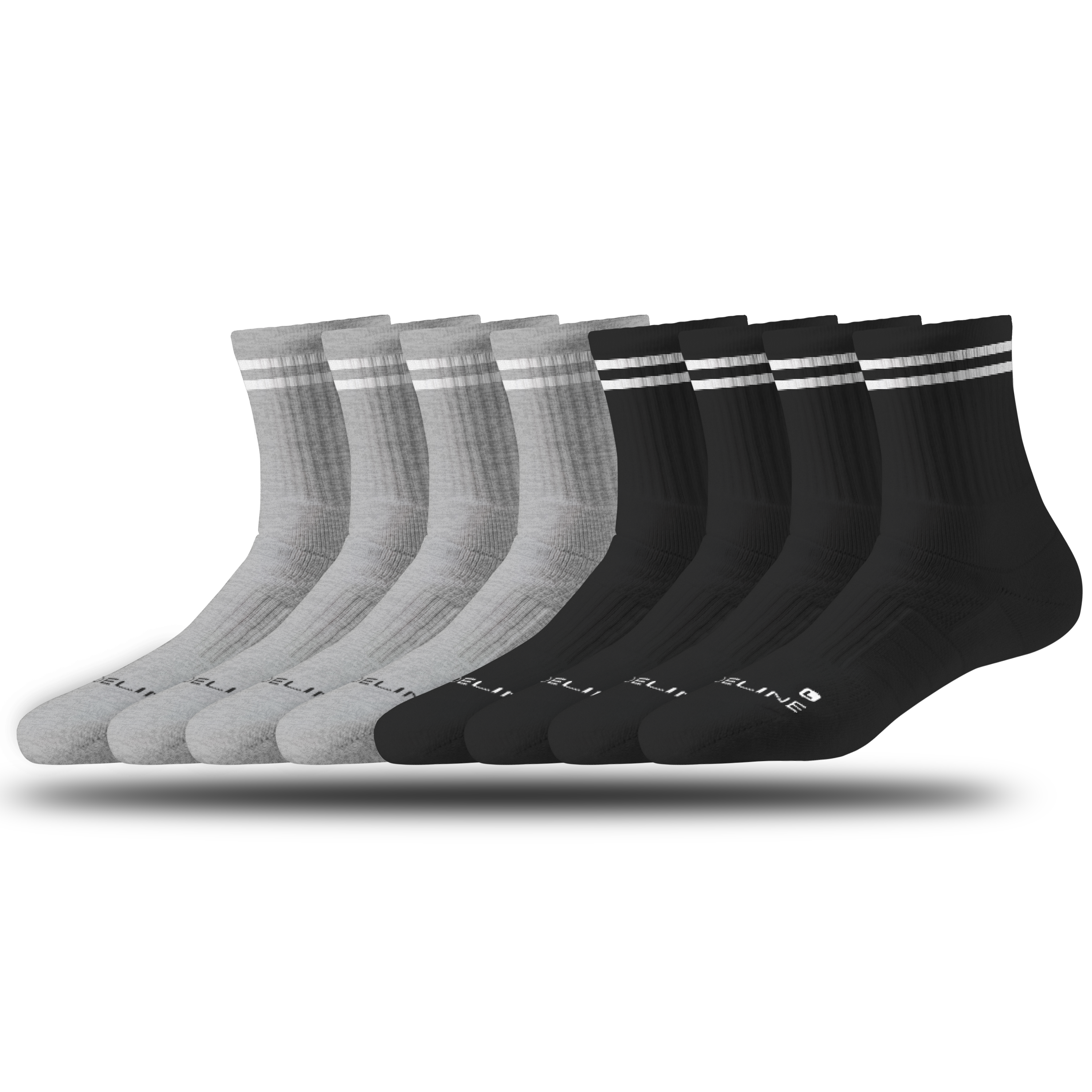 8-Pack of Half Calf Socks