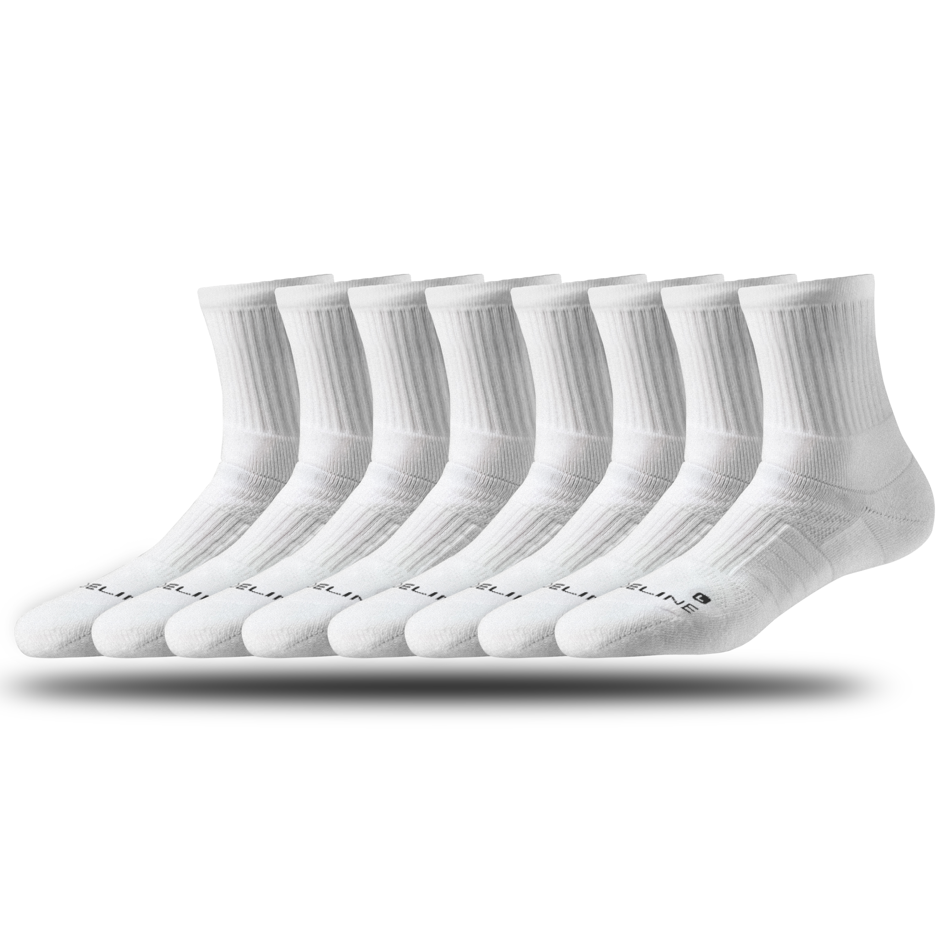 8-Pack of Half Calf Socks