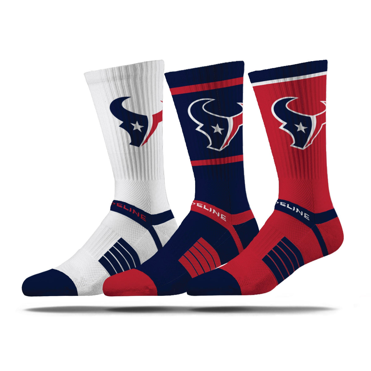 Houston Texans | Premium Knit Crew | NFL 3 Pack Box | N02414839ML-img1